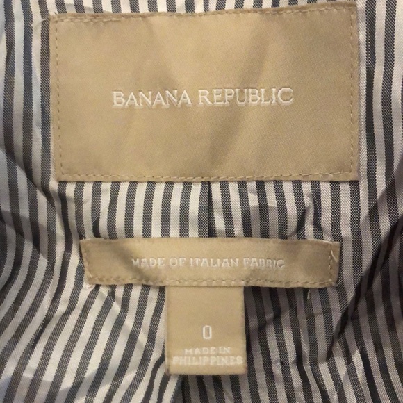 Banana Republic wool blend blazer - Picture 2 of 4